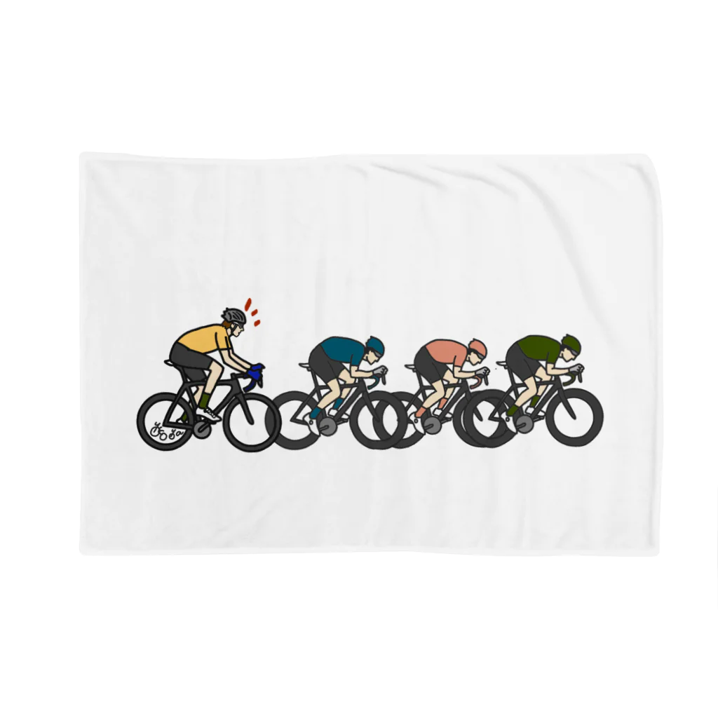 おおやようこのロードバイク・ドラフティング Blanket