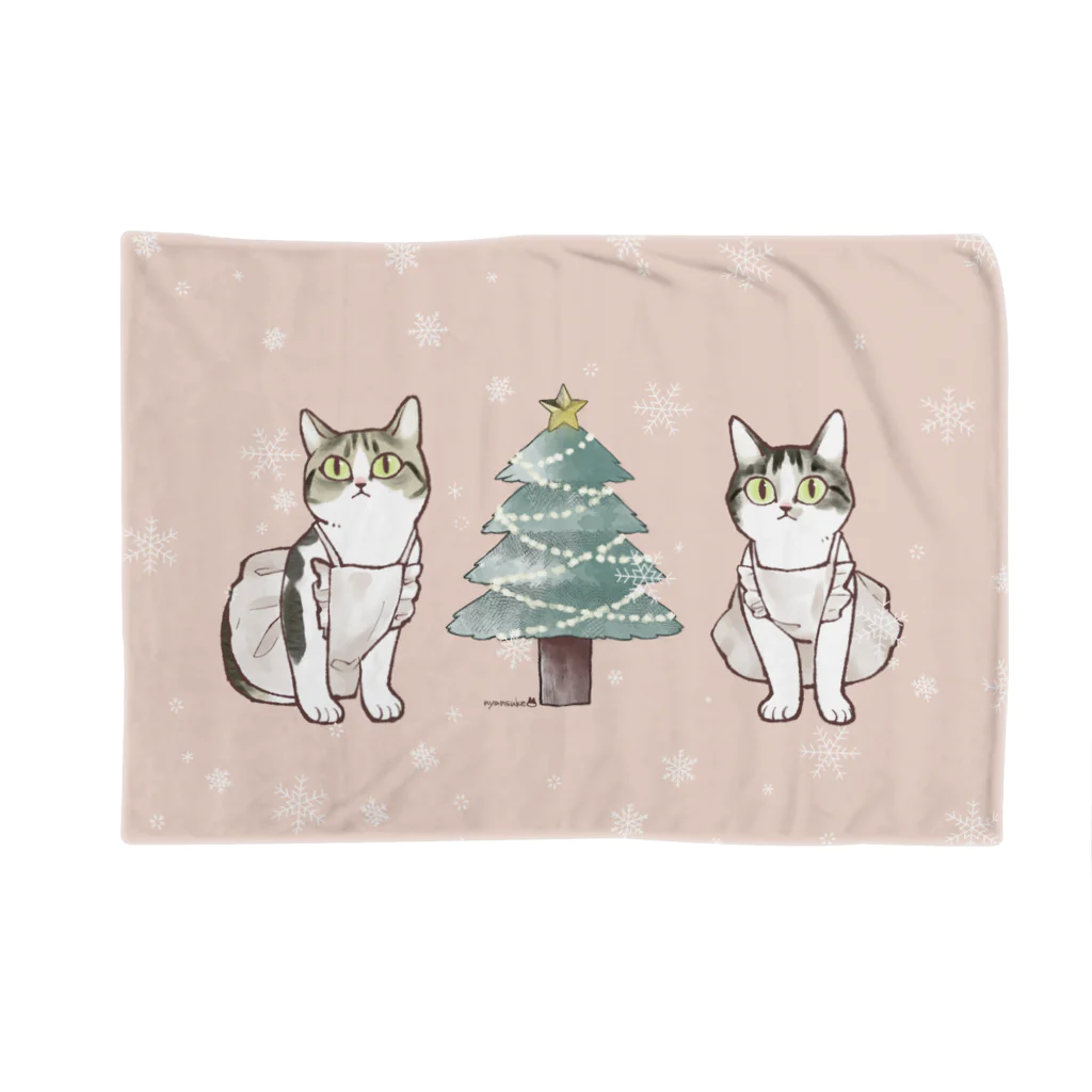 nyansuke_roomの猫のクリスマス Blanket