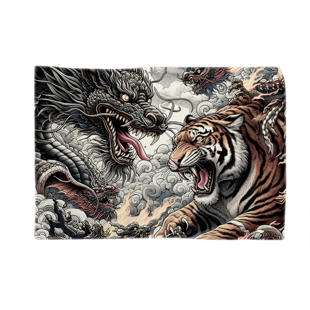 Moichi Designs Shop-2023の龍虎水滸伝 Blanket