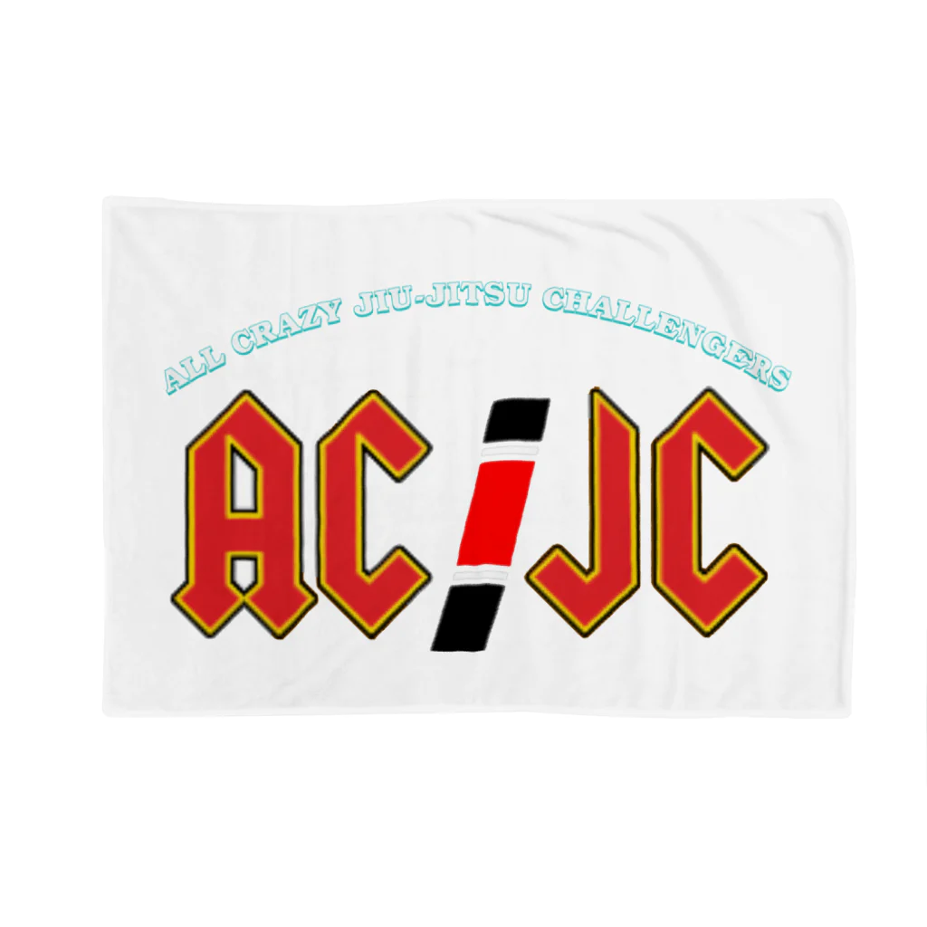 HARAKARAのAC/JC curbロゴ ブランケット