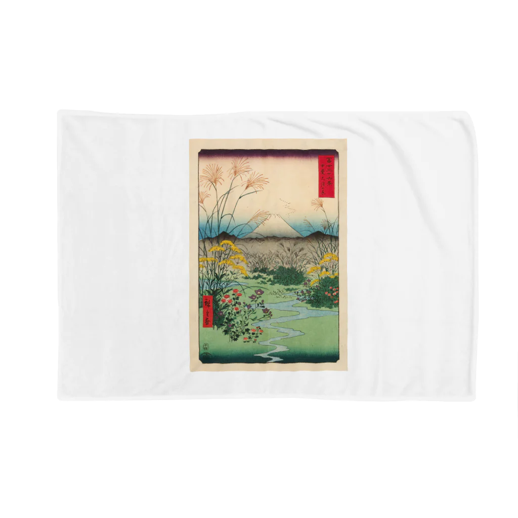 浮世絵屋の広重「冨二三十六景㉛　甲斐大月の原」歌川広重の浮世絵 Blanket