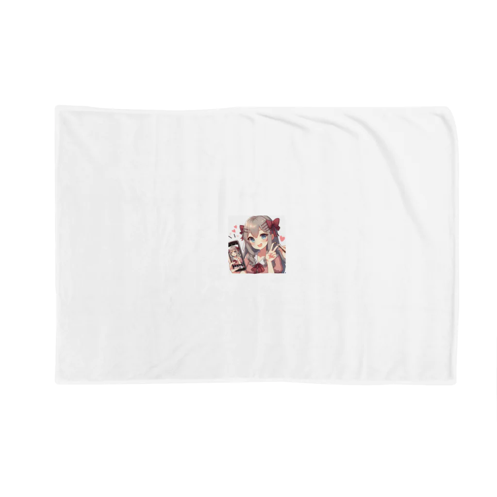 luckyTigerの白髪彼女 Blanket