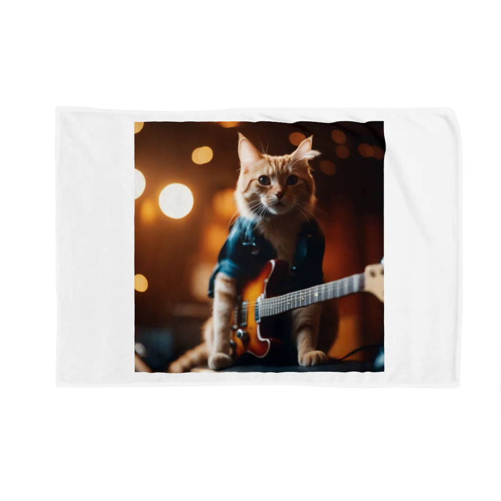 kawaii_catのKawaii Rock Cat Blanket