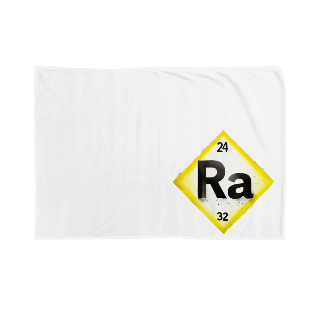 science closet（科学×ファッション）の元素シリーズ　~ラジウム Ra~ Blanket