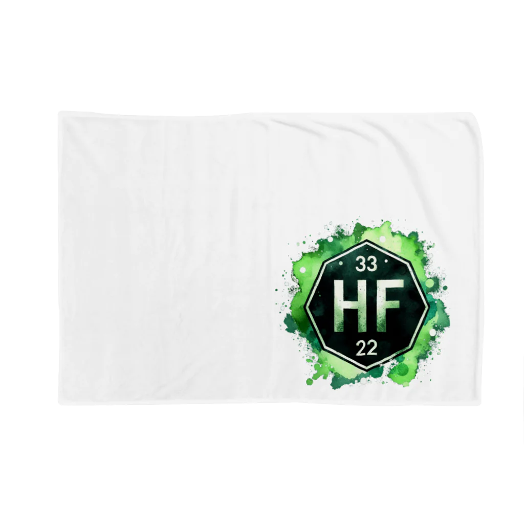 science closet（科学×ファッション）の元素シリーズ　~ハフニウム Hf~ Blanket