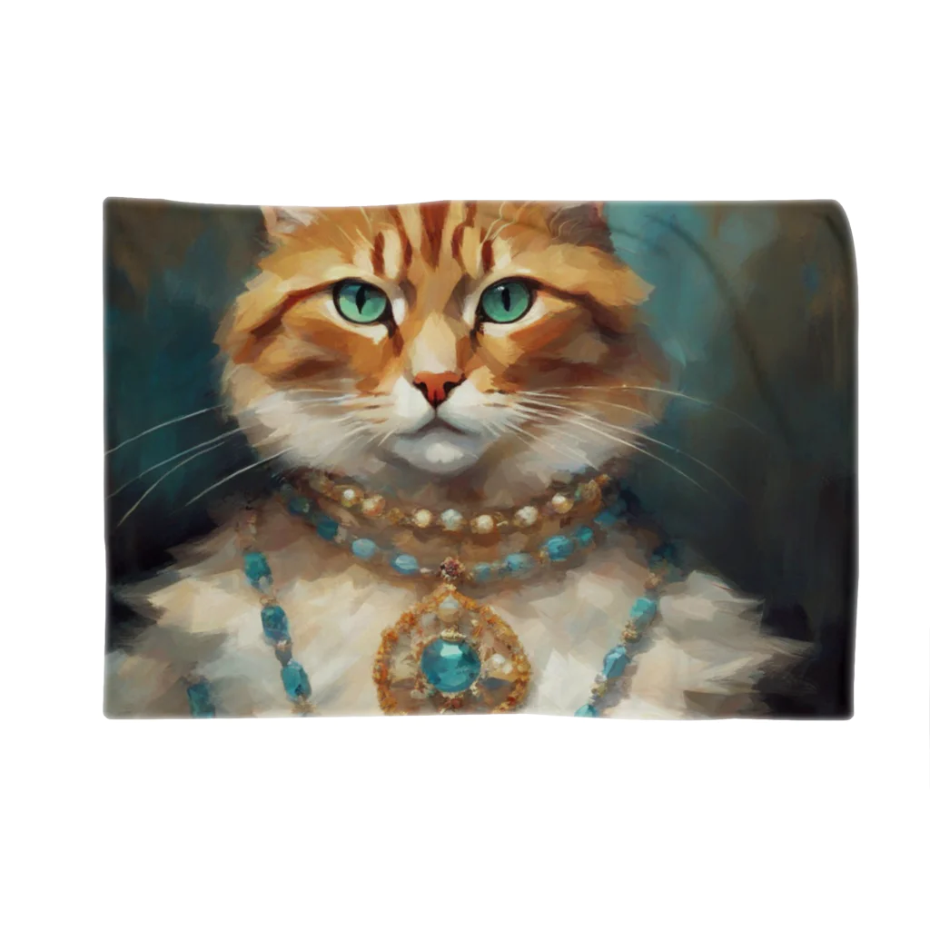 esmeralda64のパライバトルマリンの瞳の猫 Blanket