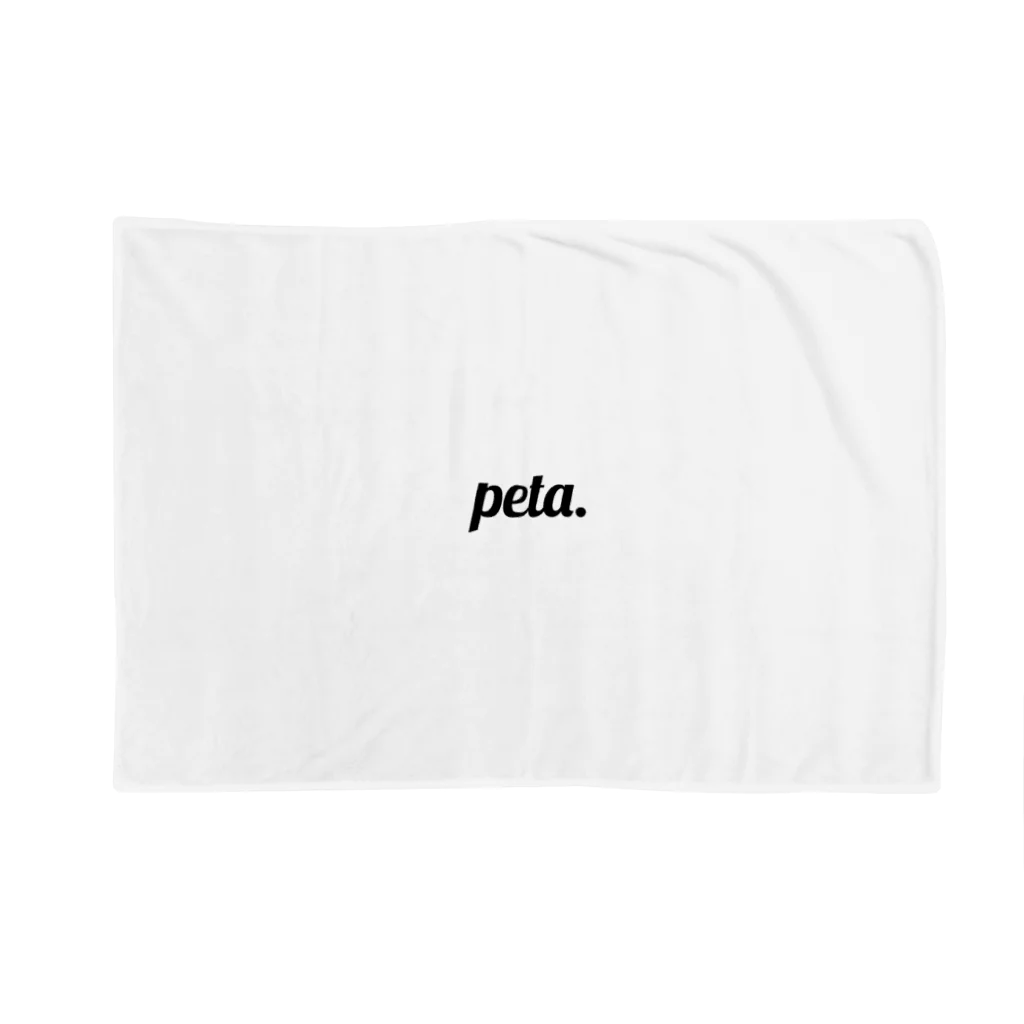 peta.のpeta. ブランケット