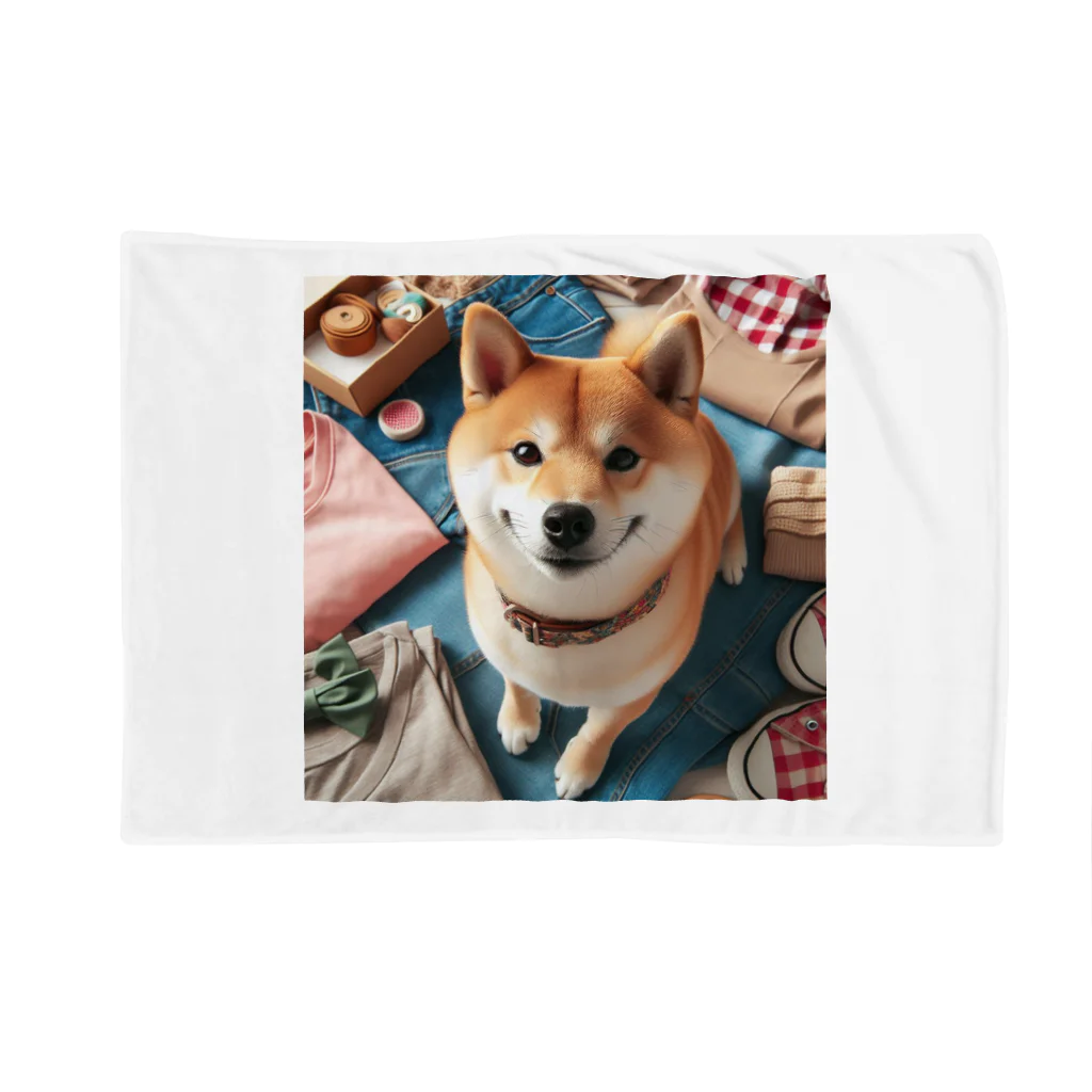 NyankothreeのShibainu Daichan ブランケット