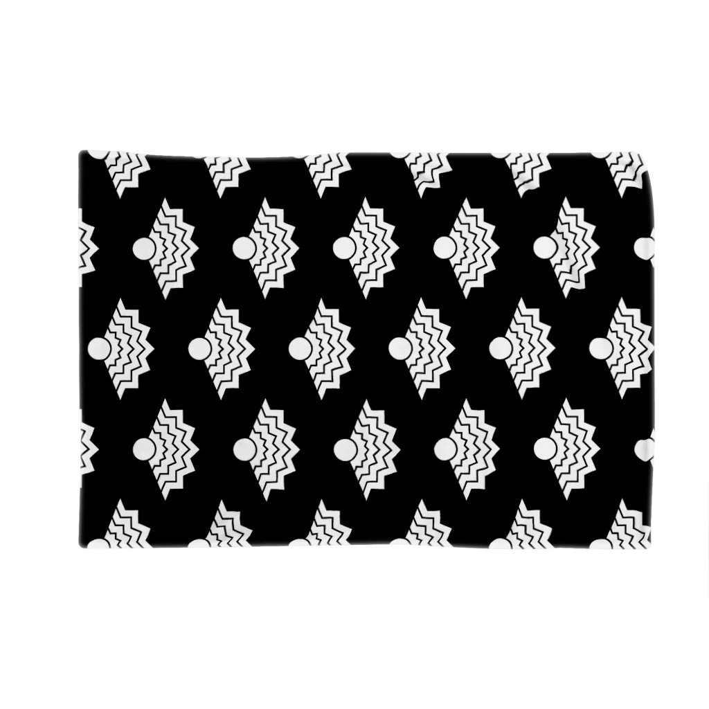 Nippon Malaya / 日本マラヤのNIMAFUKU (Pattern - Black) Blanket