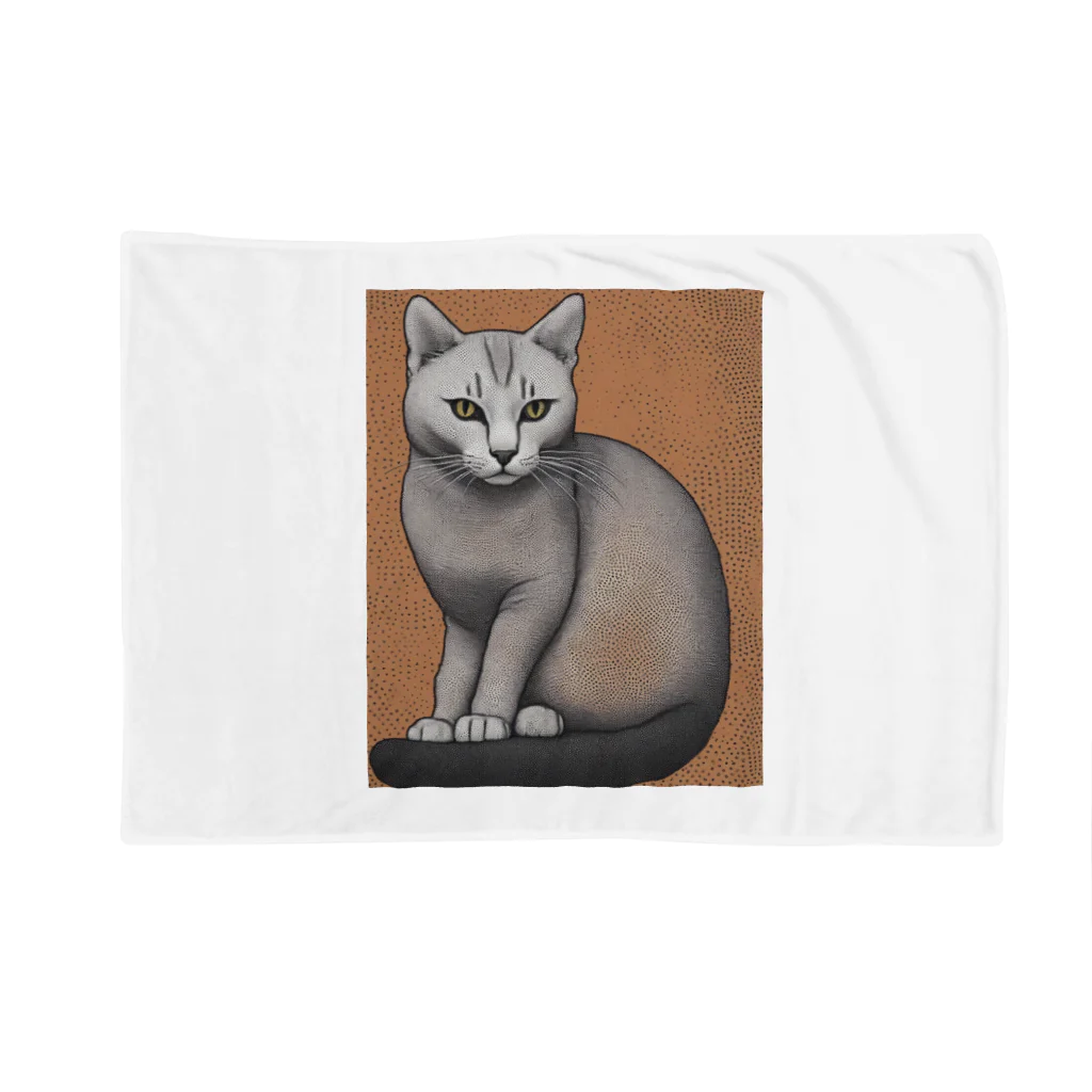 F2 Cat Design Shopのhairless cat 001 Blanket