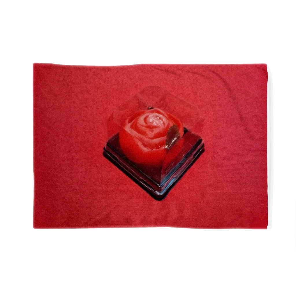 Rorschach_RRの紅薔薇和菓子 ブランケット