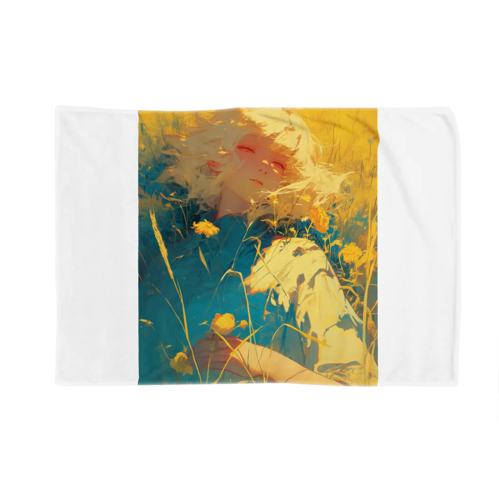 AQUAMETAVERSEの昼寝　なでしこ1478 Blanket