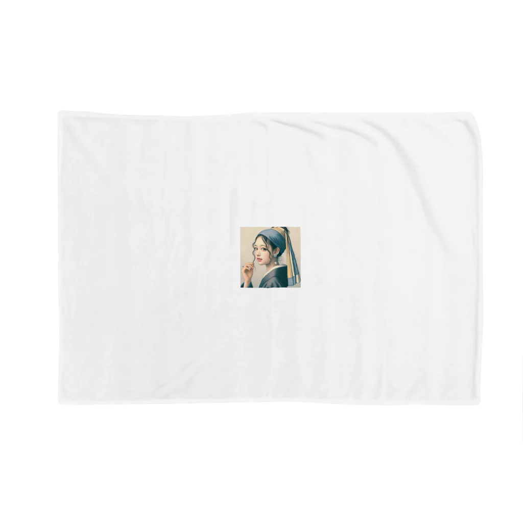 dai-gooutのJapanese Girl Blanket