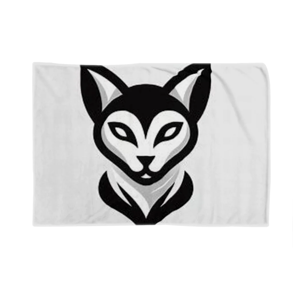 アニマルアーティファクトの猫ロゴ Blanket