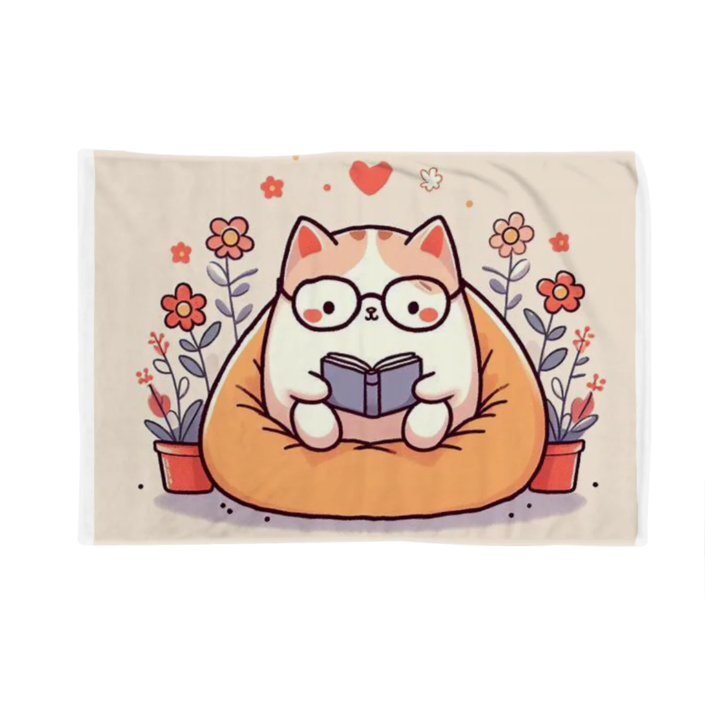 終わらない夢🌈の読書にゃんこ🐱📖 Blanket