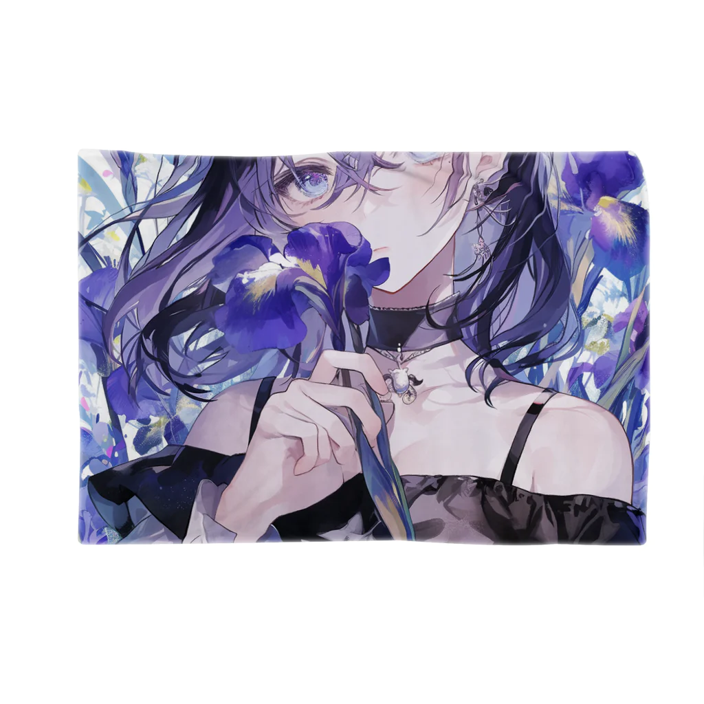 AQUAMETAVERSEの花菖蒲の優美な香り　BLUE PLUM  691 ブランケット