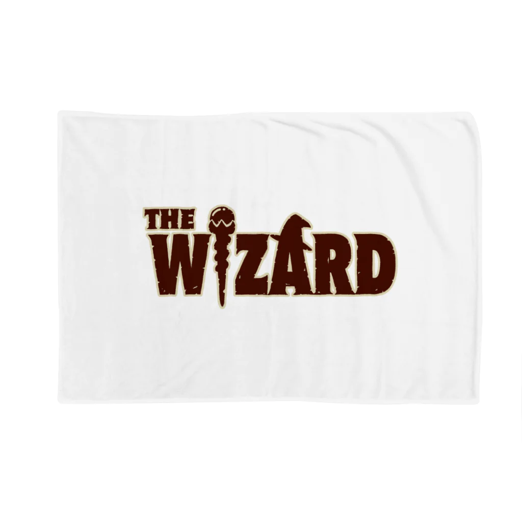 indigo_blue_moonのTHE WIZARD (魔法使い) ロゴ Blanket