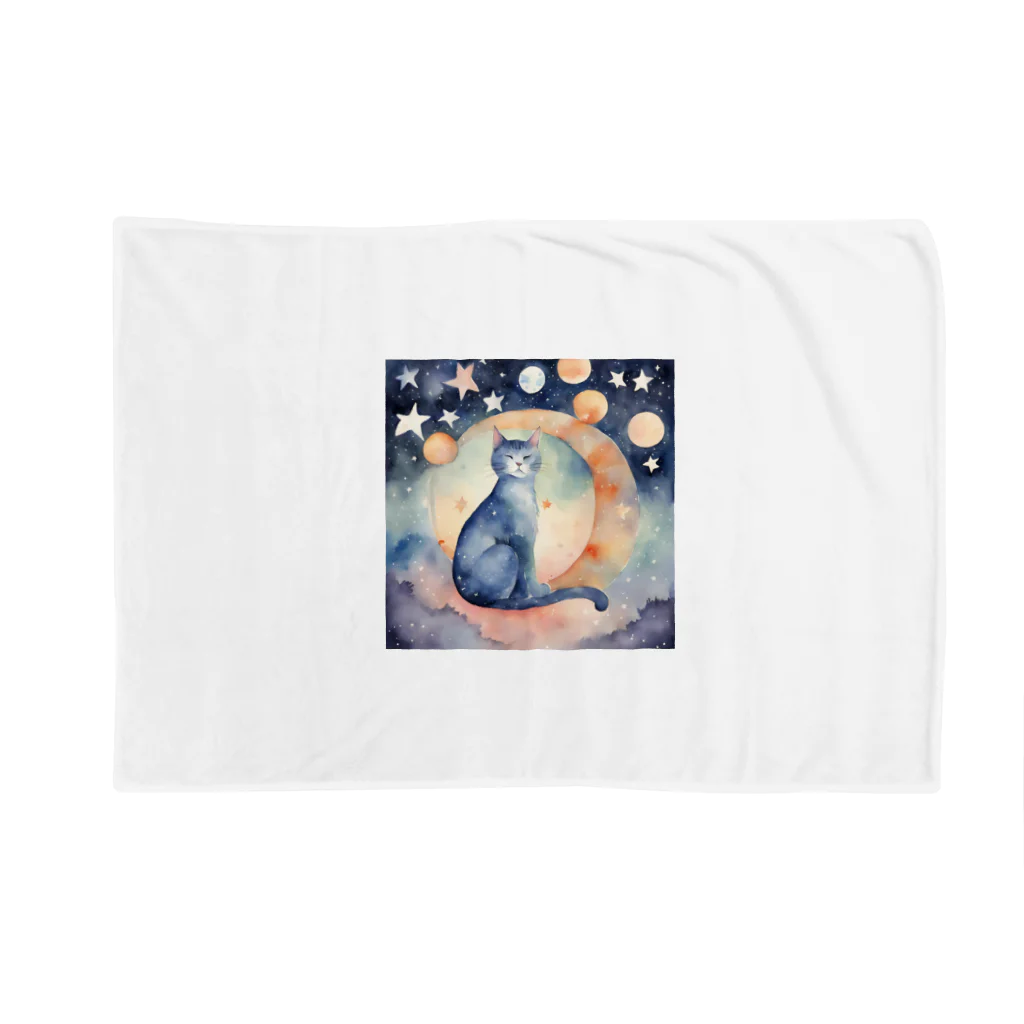 星降る夜にの眠り猫 Blanket