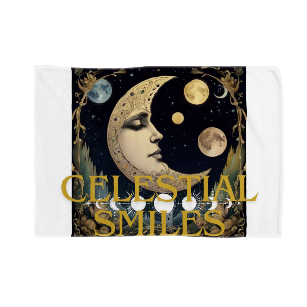 Mellow-Skyの「Celestial Smiles（天空の微笑み）」 ブランケット