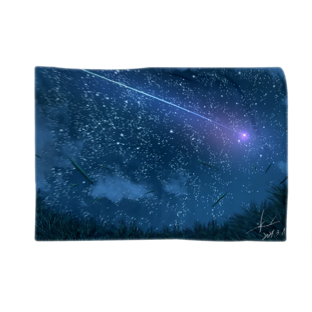 IK Shopの桃色の流れ星 Blanket