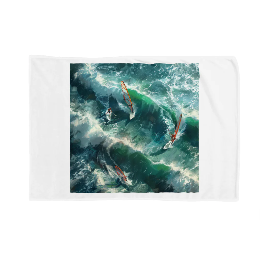 AQUAMETAVERSEのsupとwindsurfingrレース　エンジェル717 2065 Blanket