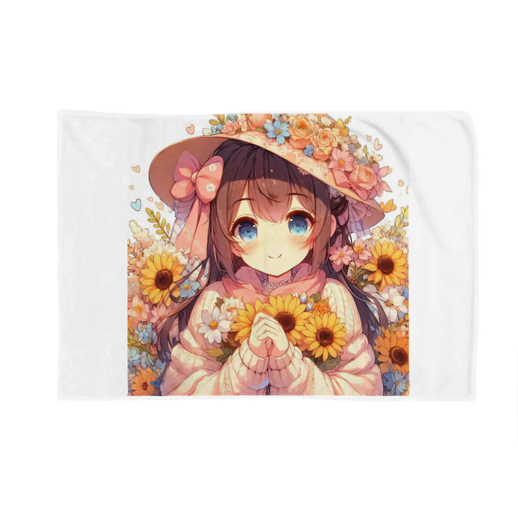 akipoyoのフローラ ちゃん Blanket