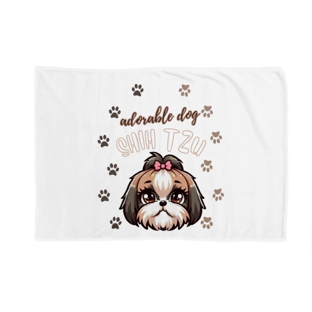 furebuhi　clubのadorable dog　SHIH TZU　（シーズー） Blanket