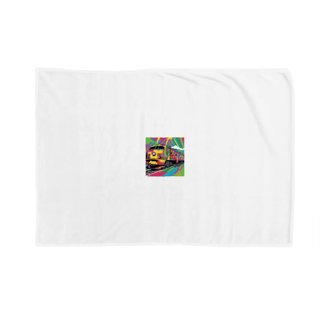 NeoPopGalleryのPOPARTtrain Blanket