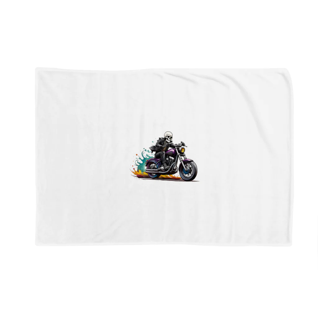 shime_savaのベタなスカルライダー Blanket