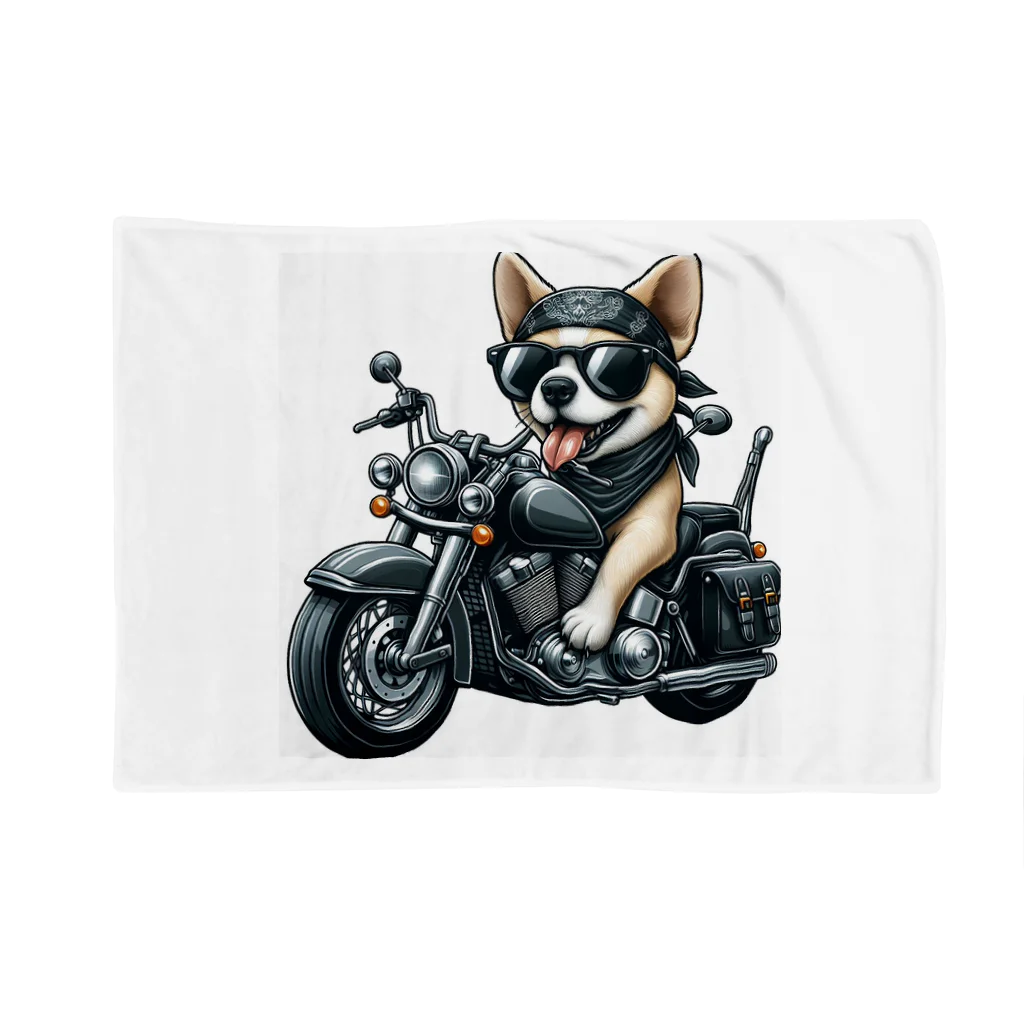 バイカーズクラブのAmericandog Blanket