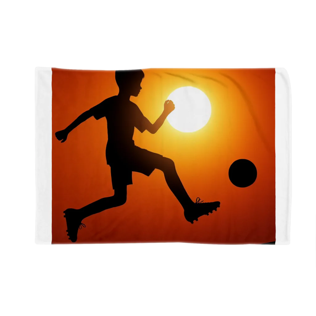 foot8のサッカー少年 Blanket