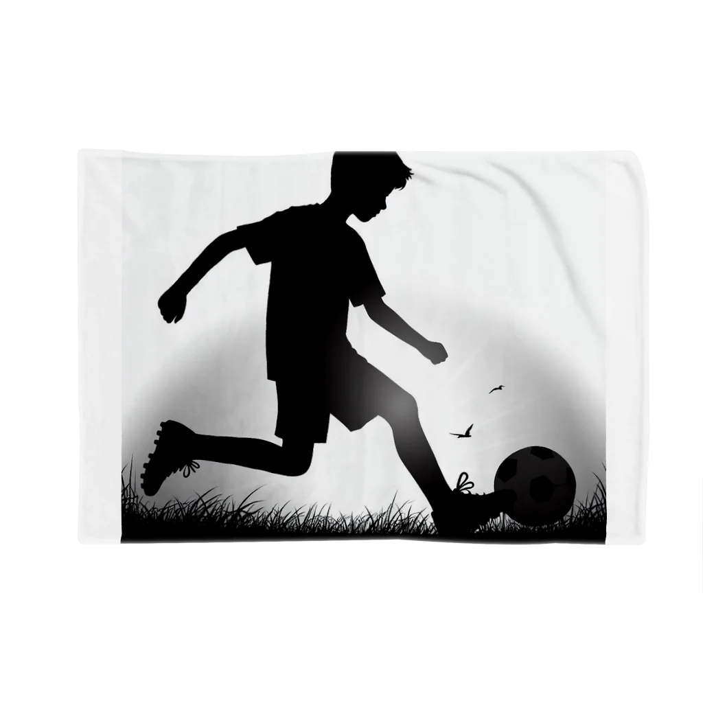 foot8のサッカー少年２ Blanket