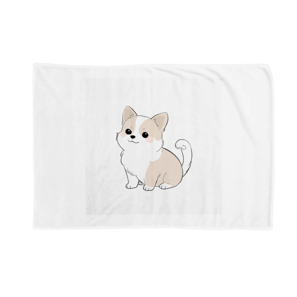 ganeshaのかわいい犬のバックグラウン Blanket