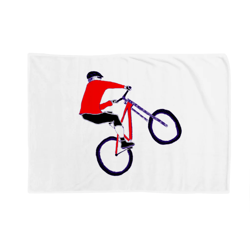 NIKORASU GOのMTBデザイン「RIDE」 Blanket