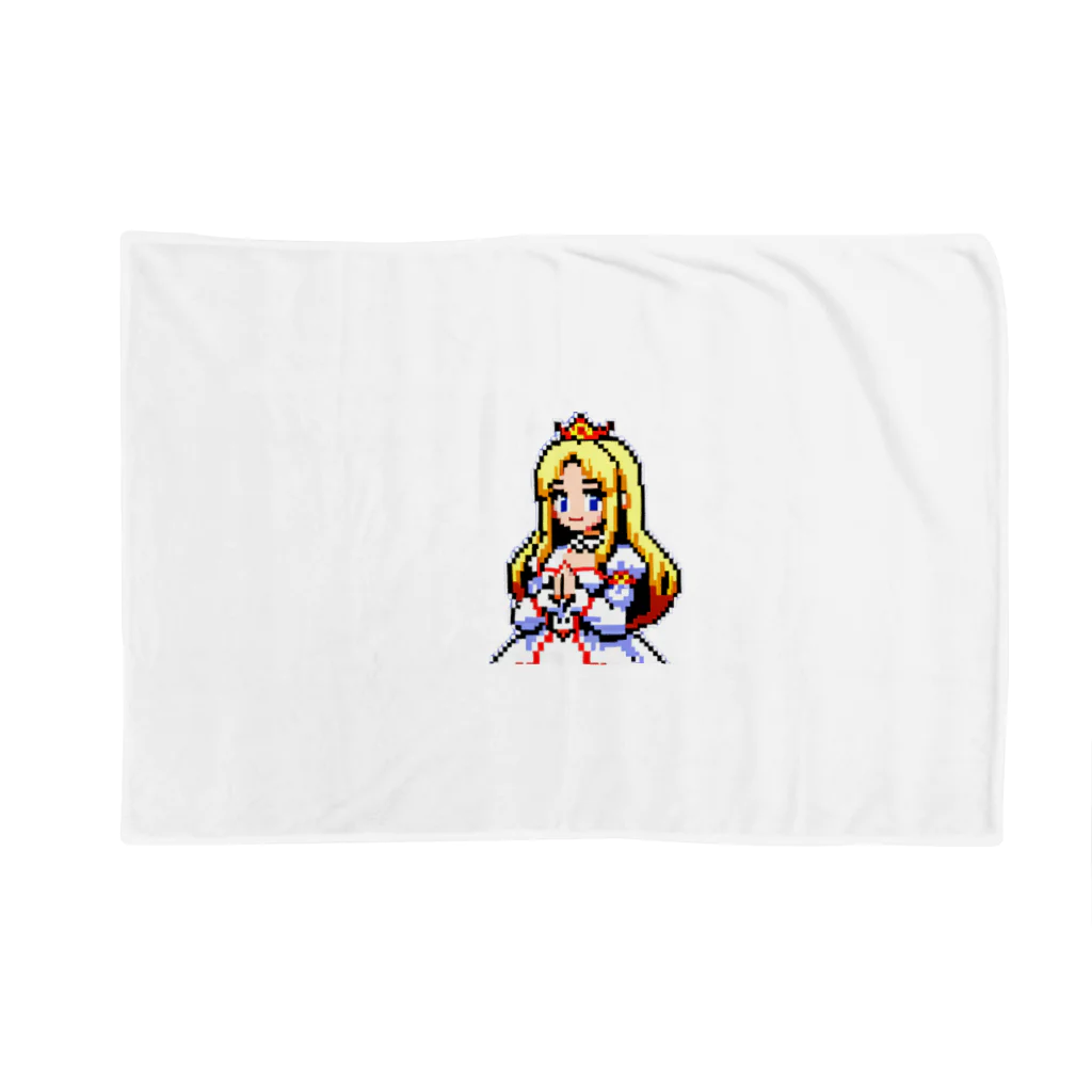 J-SHOPのピクセルアート　王女様2 Blanket