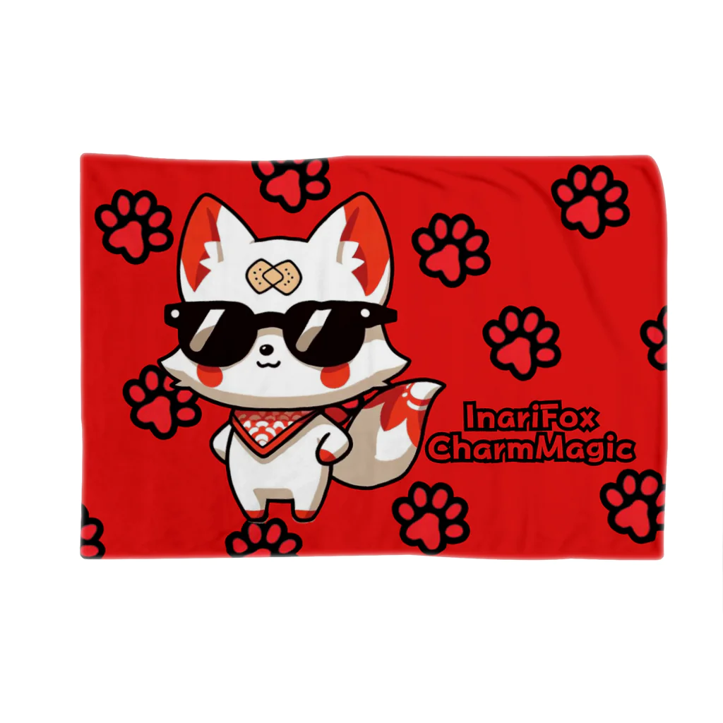 大江戸花火祭りのInari Fox Charm Magic～稲荷の狐4-4 Blanket