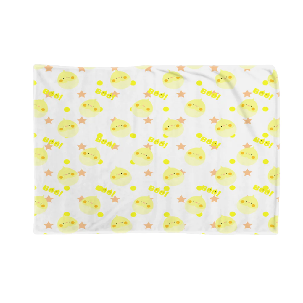 Boo!のまんまるいんこ　(PFルチノー) Blanket