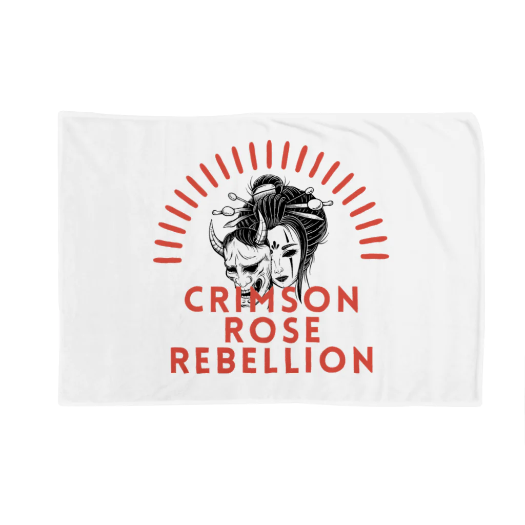 CHIBE86のCrimson Rose Rebellion ブランケット