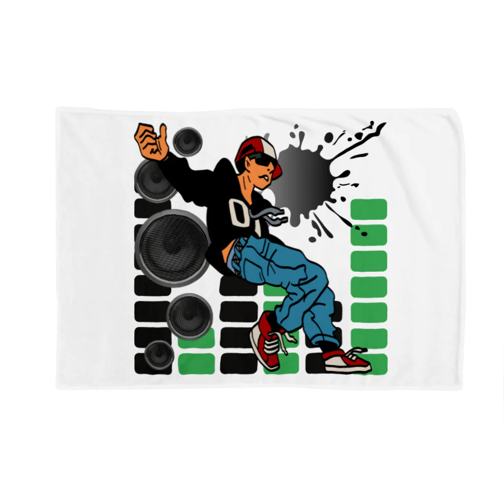 CHIBE86の「Street Dance Vibes」 Blanket