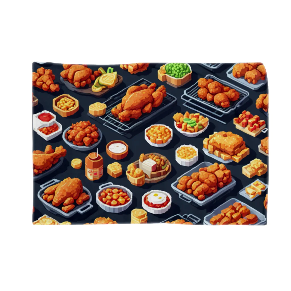 ドット絵賢者のドット絵シリーズ９チキン祭りゴージャスver. Blanket