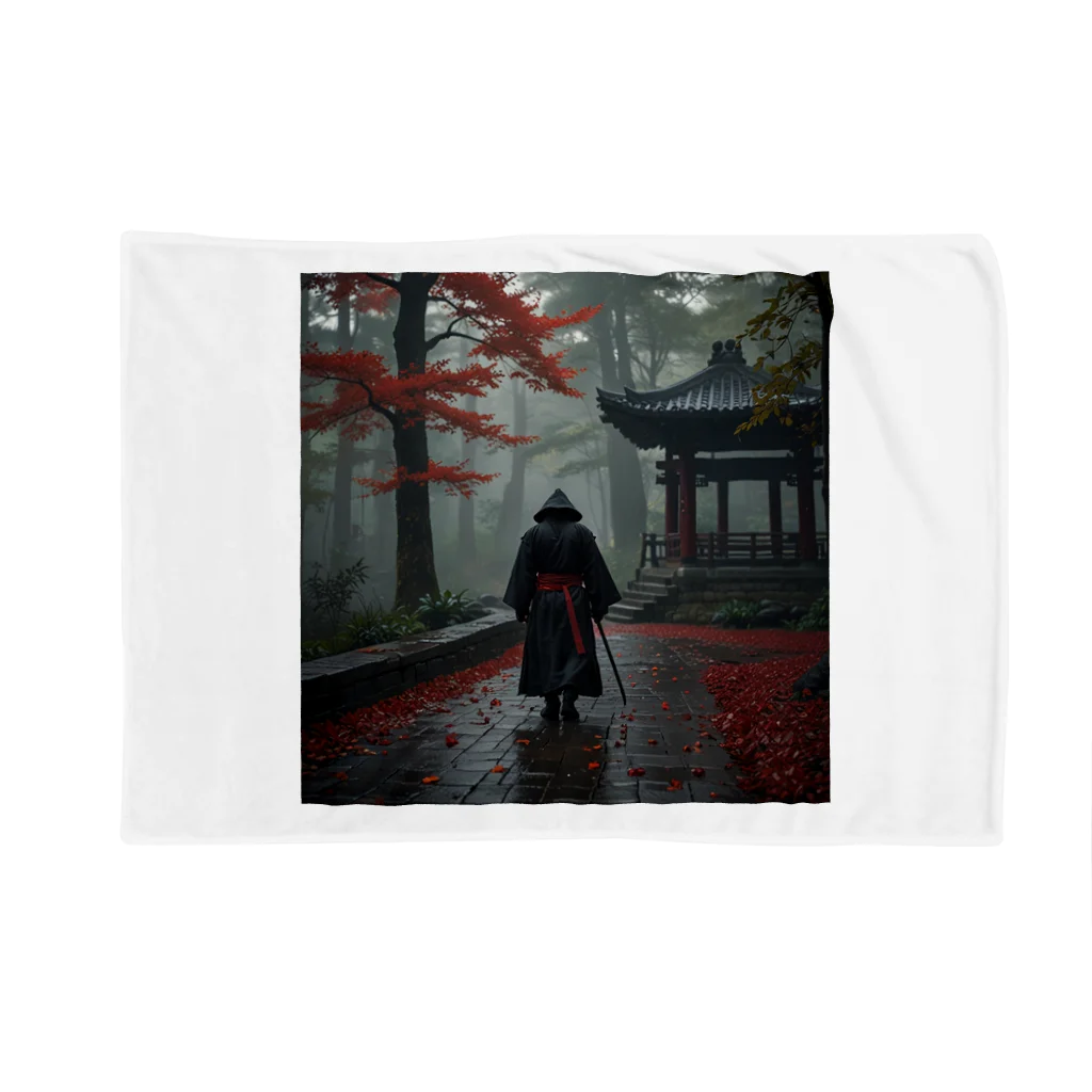 中村マコトの雨の中の侍2 Blanket