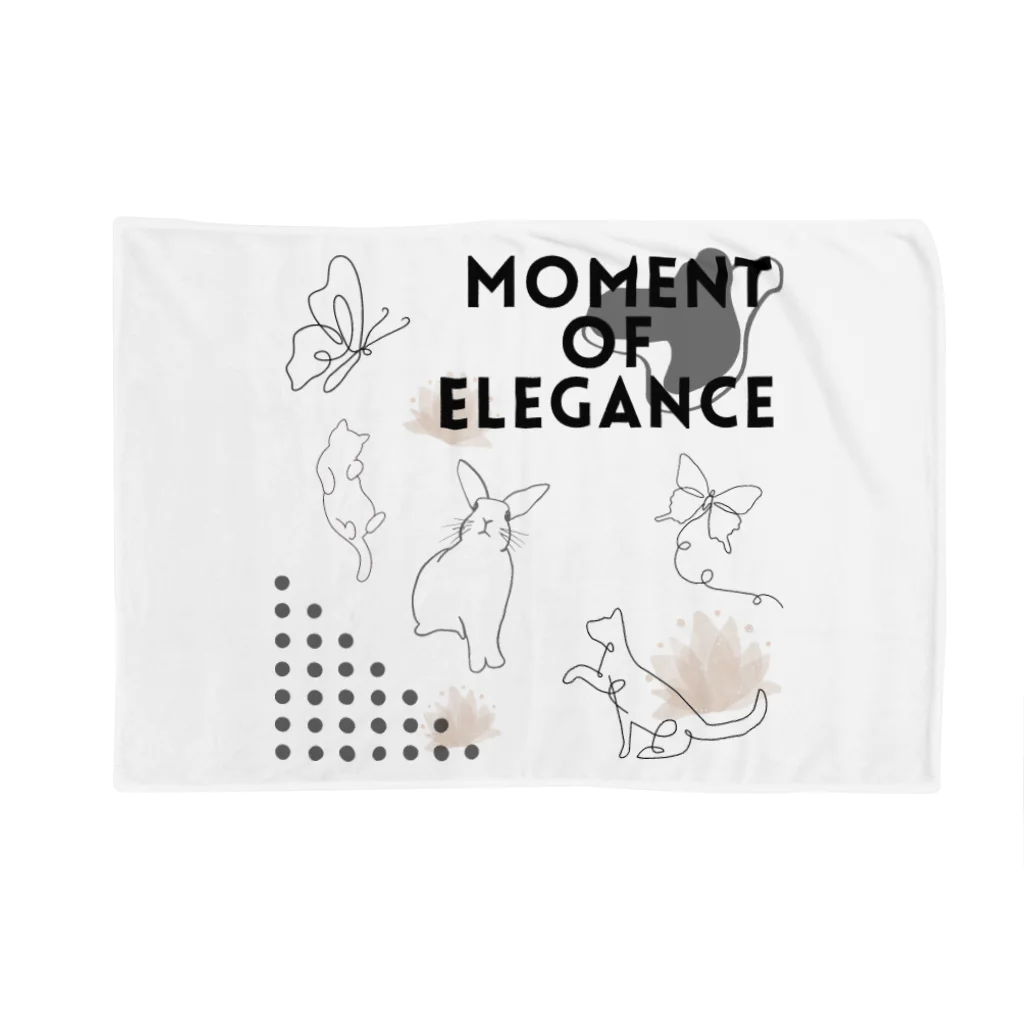 CHIBE86のA moment of elegance ブランケット