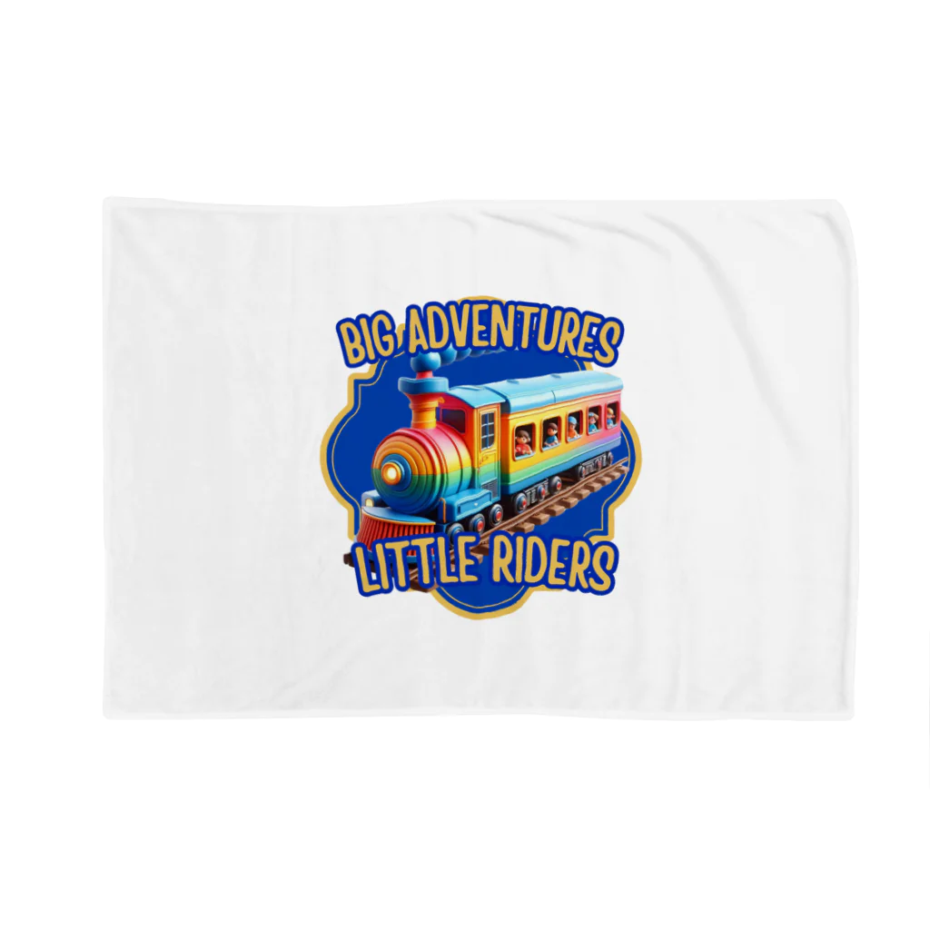 ENJOY NOW STOREのBig Adventures, Little Riders Blanket