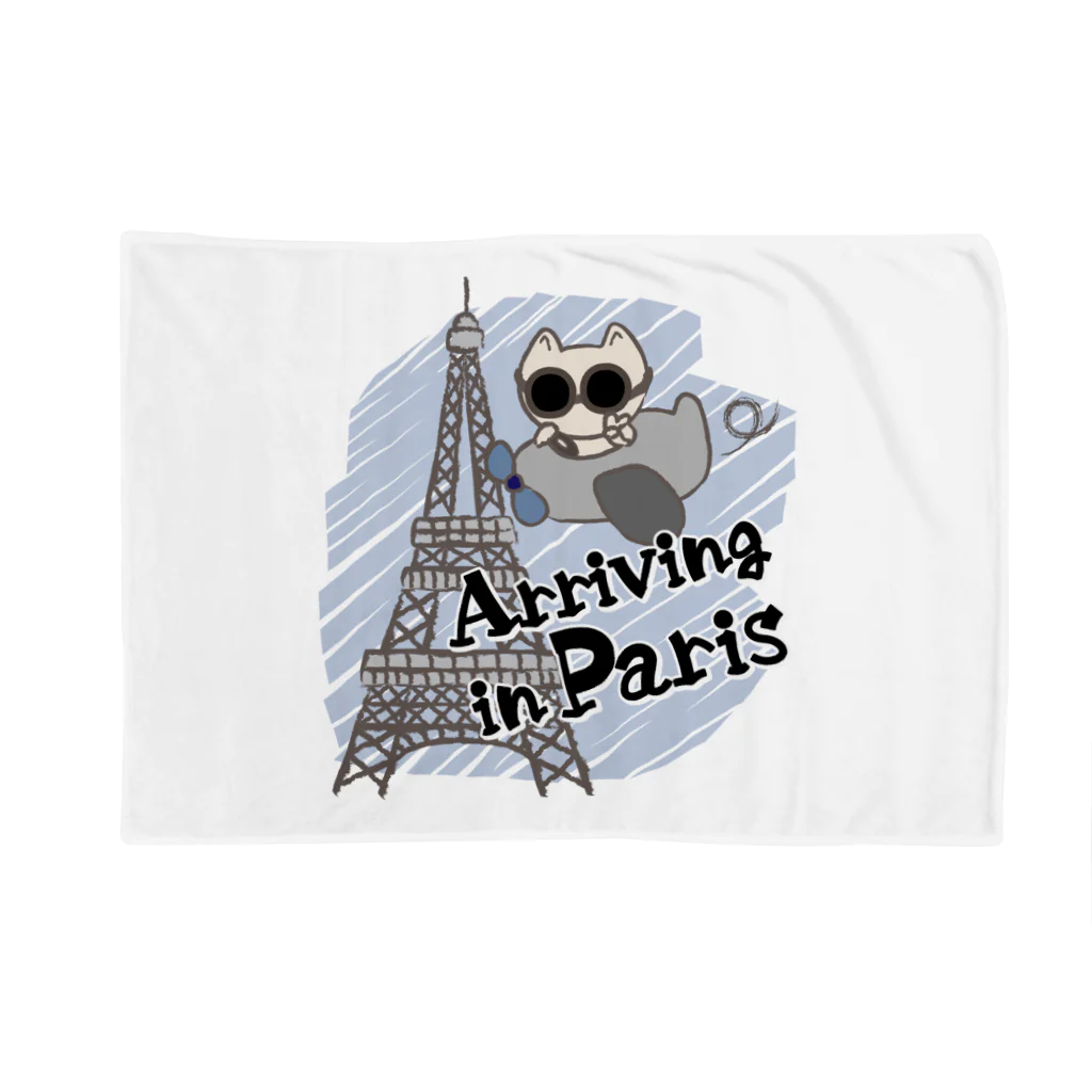 sari'sのArriving in Paris Blanket