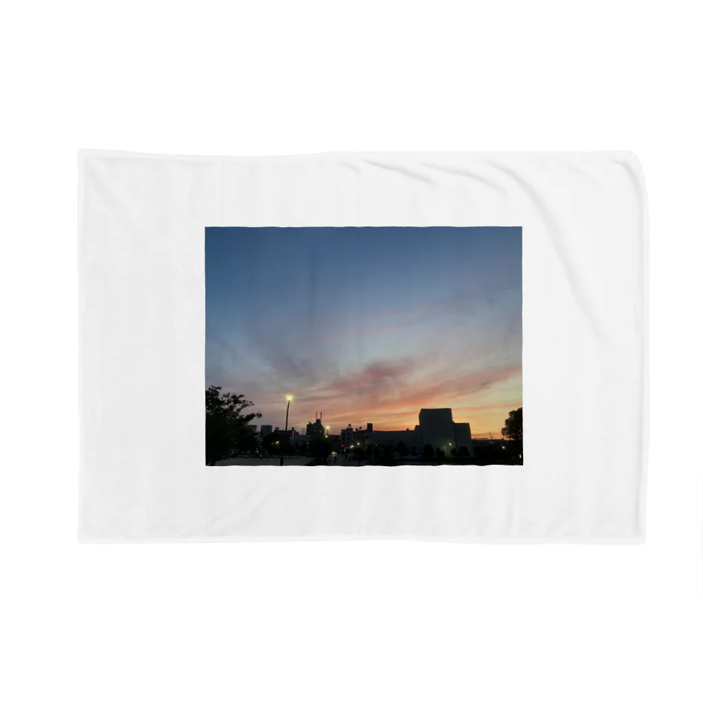 さちの部屋のとある日の夕焼け Blanket