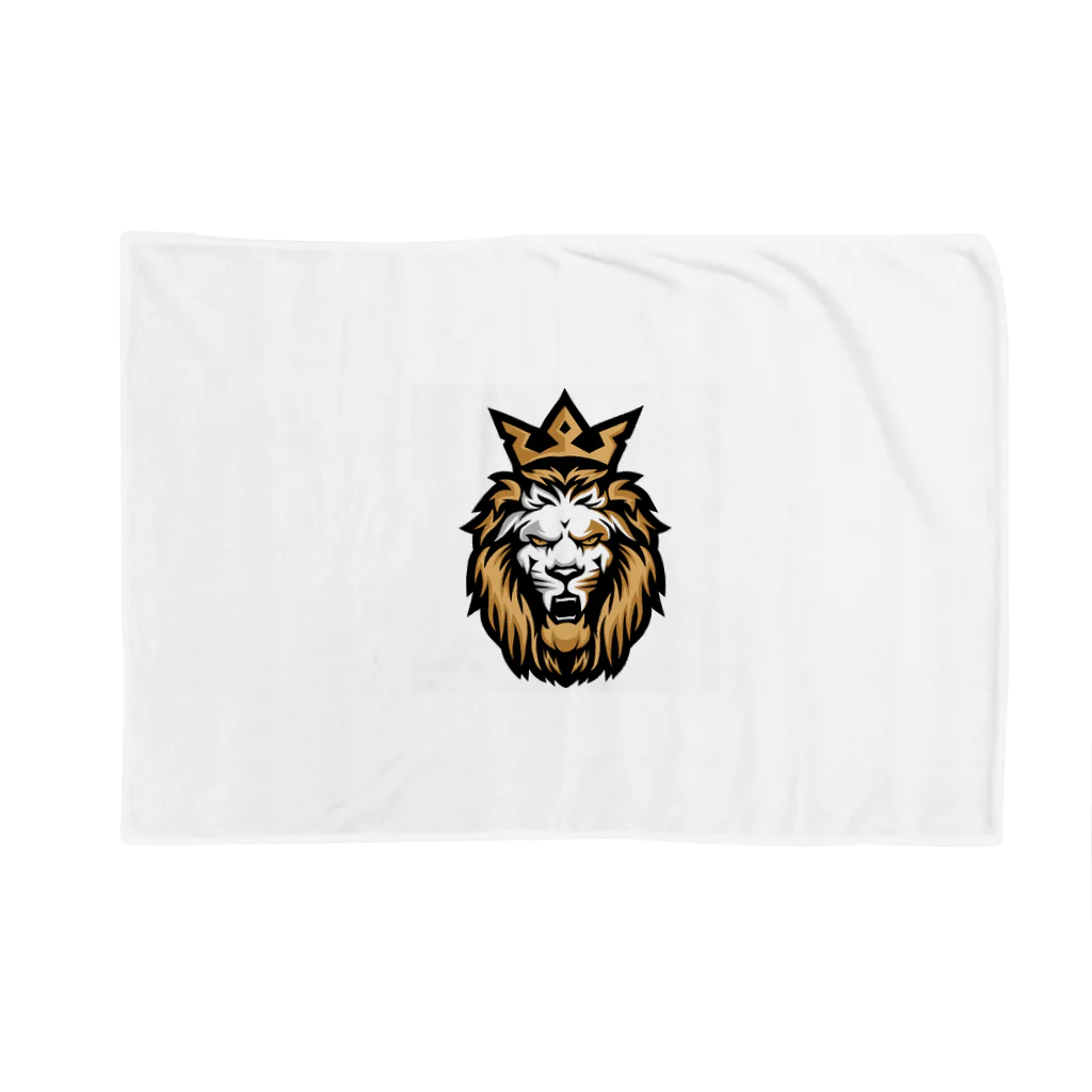 アニマル宮殿の王者ライオン Blanket
