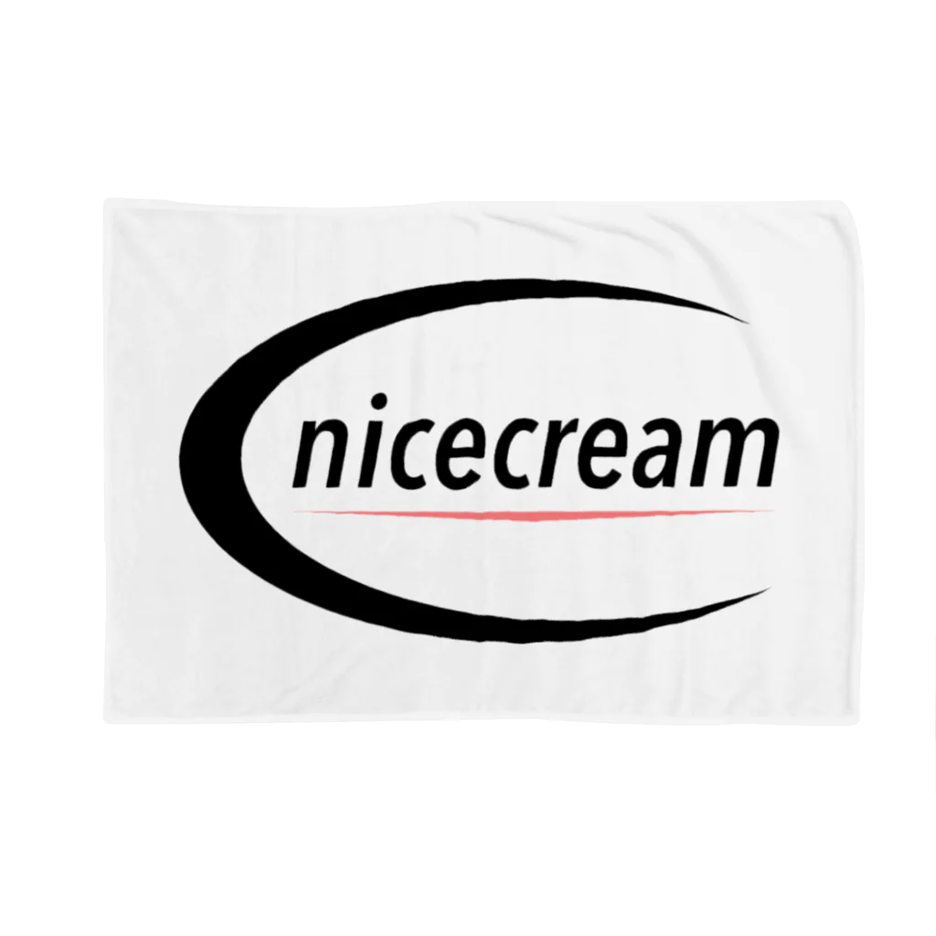 Fuckingnicecreamの三日月LOGO ブランケット