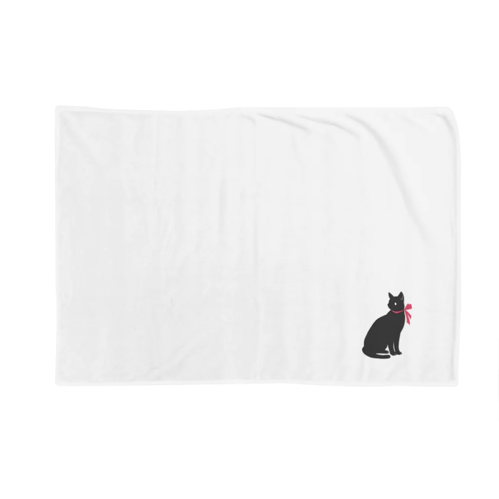 Tea Drop Sのくろねこ Blanket