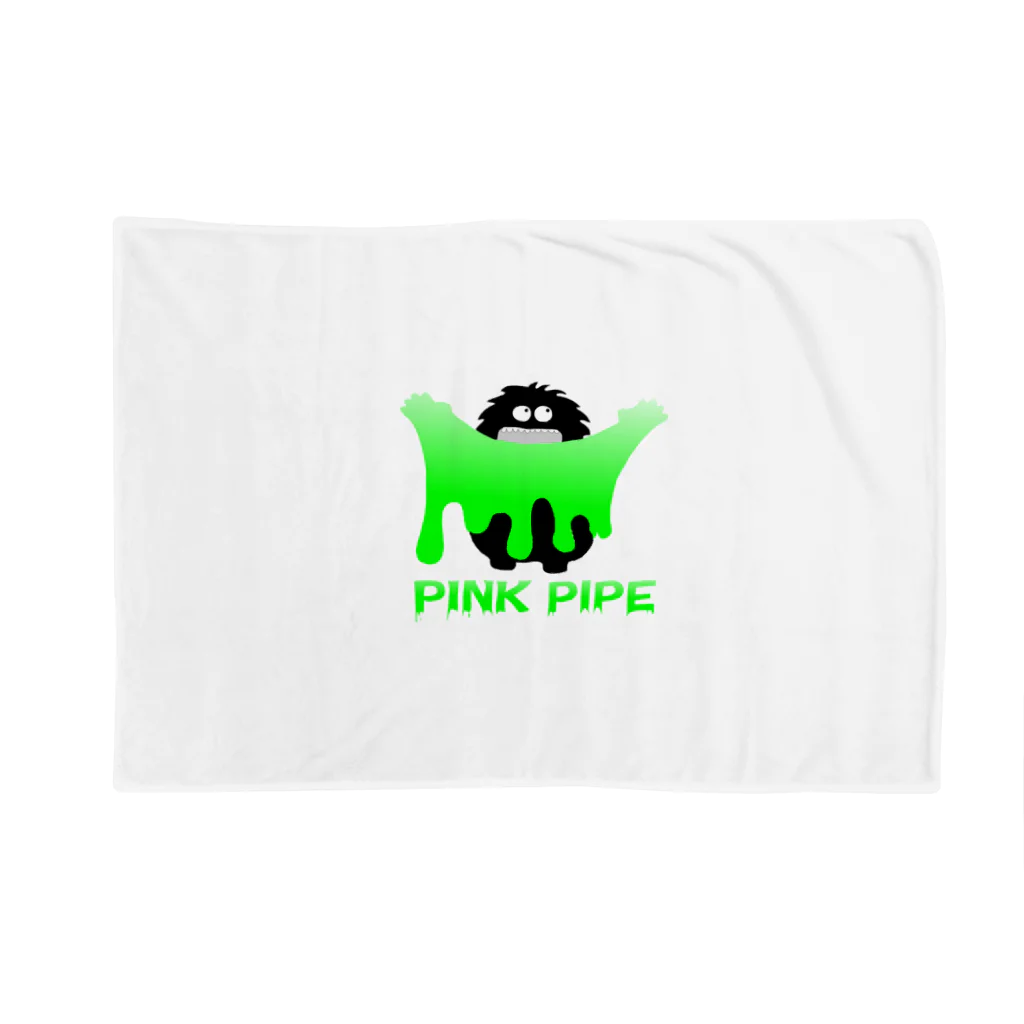 PinkPipeのPINK PIPEスライムモンスター緑 Blanket