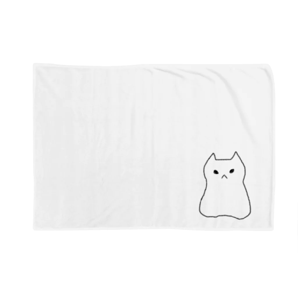 おもち屋さんのツンツンねこ Blanket